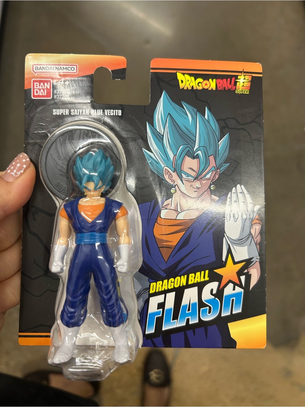 Bandai Dragon Ball Flash Super Saiyan Blue Vegito Action Figure